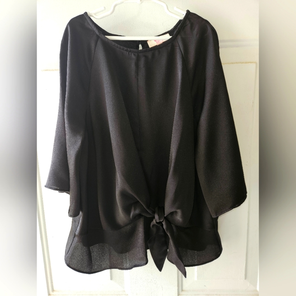 Tie-Front Blouse